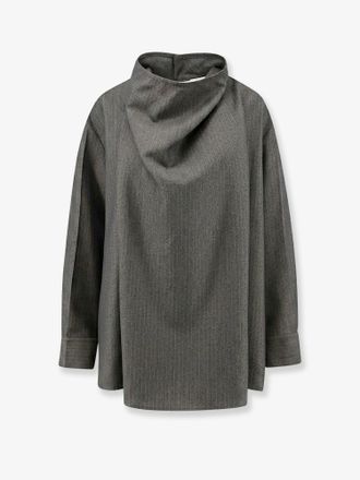 Bottega Veneta Camicia in lana e mohair - BOTTEGA VENETA - gender_Woman