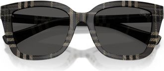 Burberry Be 4487 Zonnebrillen - unisex - Zonnebrillen - Zwart - 52 MM - Accessoires