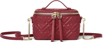 Fendi Handbags, female, Red, Size: ONE SIZE Vanity Bag