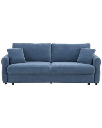 ACME Haran Sofa With Sleeper, Storage & 2 Pillows