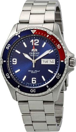 Orient Mako II Automatic Blue Dial Pepsi Bezel Mens Watch FAA02009D9