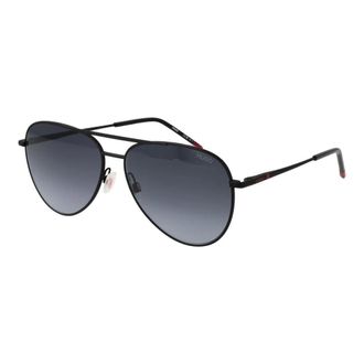 HUGO BOSS Accessoires, Heren, Zwart, ONE Size, Aviator Zonnebril