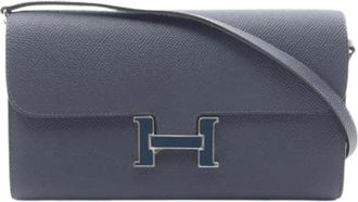 Herm&egrave;s Borsa a spalla Pre-owned - - Pre-owned - Donna - Blu - ONE SIZE