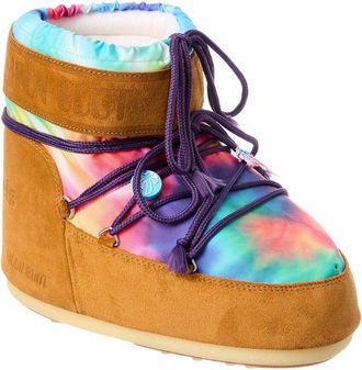 Palm Angels X Moon Boot Icon Low Canvas & Suede Boot