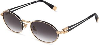 Furla SFUB30 0301 Mens Sunglasses Gold Size 55