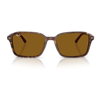 Ray-Ban Raimond Zonnebril - unisex - Zonnebrillen - Bruin - 58 MM - Accessoires