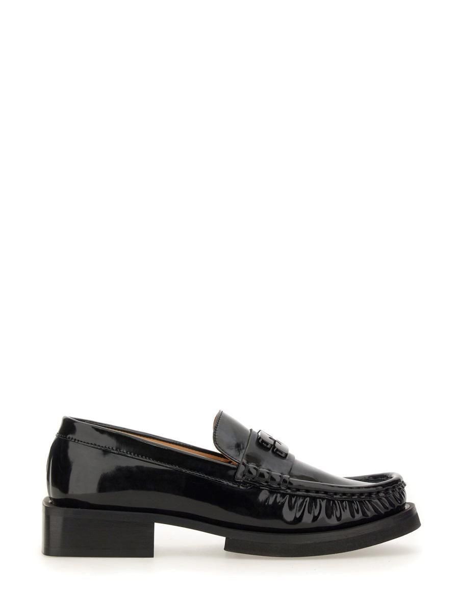 ローファー・オックスフォード Ganni Feminine Buckle Platform Loafer Black Black Feminine Buckle Platform Loafers | GANNI US