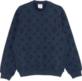 Casablanca Heren, Sweatshirts & Hoodies, Blauw, Maat: L