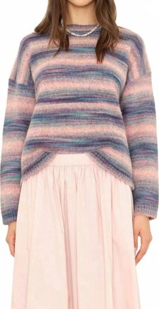 Xirena Anders Sweater In Pink Ombre