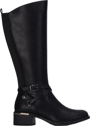Refresh Laarzen - Dames - Hoge Laarzen - Zwart - 36 EU - Leer - Schoenen