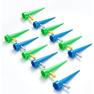 OEM Set Di 12 Contagocce Con Valvola, In Plastica, Regolabili, Blu/verde