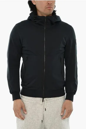 Woolrich Technical Fabric Hoodie SOFT SHELL with Hood size S