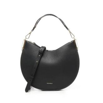 Coccinelle Boheme Medium - Dames - Schoudertassen - Zwart - ONE Size - Leer - Tassen
