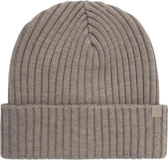 Paul & Shark Berretto Lana - Heren - Hoeden - Beige - ONE Size - Wol - Accessoires