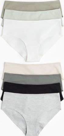 H&M 7er-Pack Hipster - Green