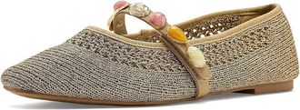 Kenneth Cole Zeta Stones Womens Dress Flat Shoes Natural Knit : 7.5 M, Synthetic