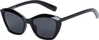 North Beach Cindy Polarized 70806 Womens Sunglasses Black Size 52
