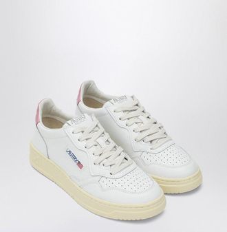 Autry Medalist White/Pink Sneaker
