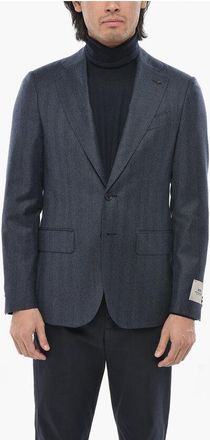 Corneliani CC COLLECTION Virgin Wool 2 Buttons Blazer with Side Vents size 50