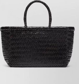 Dragon Diffusion large tote bag woven design handles
