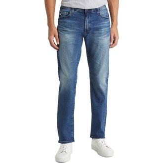 AG - Adriano Goldschmied Everett Slim Straight Leg Jeans in 8 Years Seville at Nordstrom, Size 34 X 33