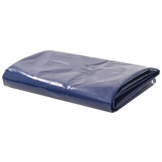 vidaXL Tarpaulin 650 g/m&sup2; 4x6 m Blue vidaXL