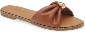 Eddie Marc Calista Slide Sandal in Tan at Nordstrom Rack, Size 10