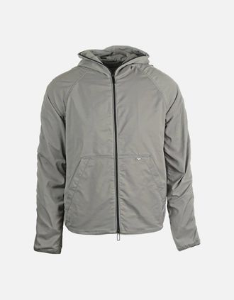 Emporio Armani Mens Emporio Armani Backpack Light Grey Jacket - Size: XL