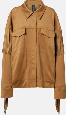 Norma Kamali Fringed jacket