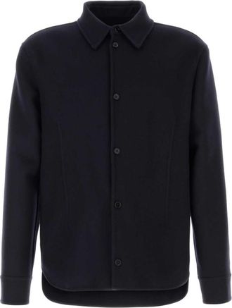 Jil Sander Dark Blue Regular Overshirt