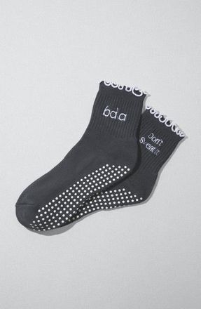Bala The Frilly Sock in Charcoal at Nordstrom, Size Medium