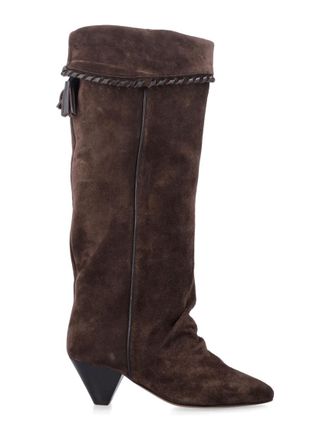Isabel Marant Brown Solid Collection Boots