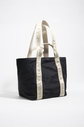 Bimba & Lola Large Nylon Tote Bag in Graphite at Nordstrom