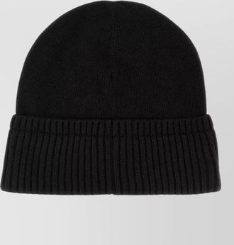 Moncler ribbed wool cashmere beanie