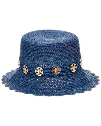 Bruno Magli Crochet Bucket Hat