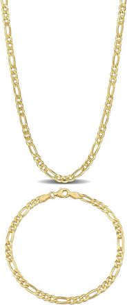 Delmar Figaro Chain Bracelet & Necklace Set in Gold at Nordstrom Rack