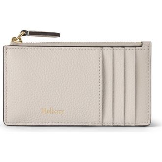 Mulberry Continental Zipped Long Card Holder in Chalk at Nordstrom