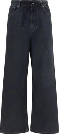 Maison Margiela Wide Jeans - Dames - Loose Fit Jeans - Zwart - W25 - Jeans
