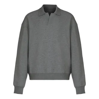 HUGO BOSS Hugo, Sweatshirts, male, Gray, Size: XL Cotton-blend Sweatshirt
