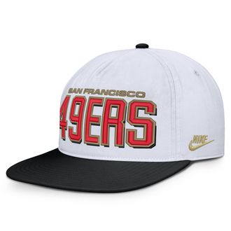 Nike San Francisco 49ers Pro Nike Mens NFL Adjustable Hat in White | NF57064N73V-VGY