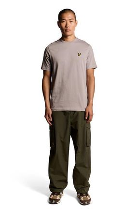 Lyle & Scott Crew Neck Short Sleeve T-Shirt in Gull Grey at Nordstrom, Size Xx-Large