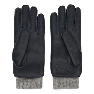 Moorer Guantoknit Gloves - female - Moorer - Gloves - Black - 7 1/2 IN - Accessories