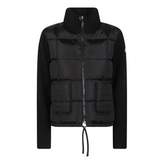 Moncler Dames, Jassen, Zwart, Maat: M Wol