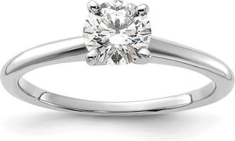 Diamond2Deal 14k Gold Lab Grown Diamond Engagement Ring 3/4Ct Clarity- VS Color- G-H