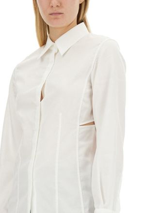 Helmut Lang Cotton Slim Fit Shirt - White