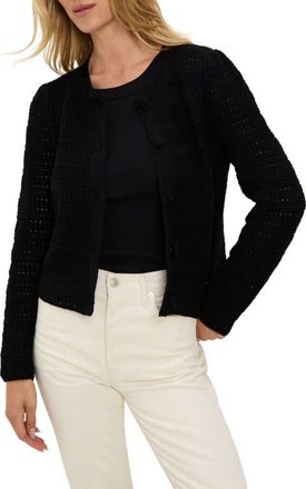 Michael Stars Winona Cardigan in Black at Nordstrom, Size X-Small