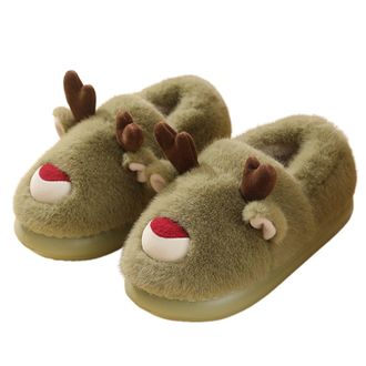 Generic Womens Slippers Cozy Winter Footwear For Indoor Shoes With Faux Comfortable Arch Support Soft Memory Foam Footbed Machine Washable Cozy House Slippers