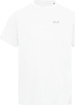 Jack Wolfskin Essential T-Shirt T-Shirt f&uuml;r Herren | wei&szlig;
