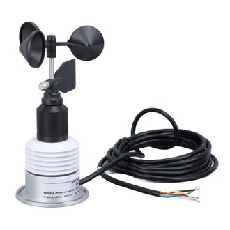 Infinite Sensor Meteorol&oacute;gico 5 En 1 Con Cable: Mide Temperatura, Humedad, Velocidad Y Direcci&oacute;n Del Viento, Presi&oacute;n Atmosf&eacute;rica. Alimentaci&oacute;n: 9-30 V Cc, Ip64