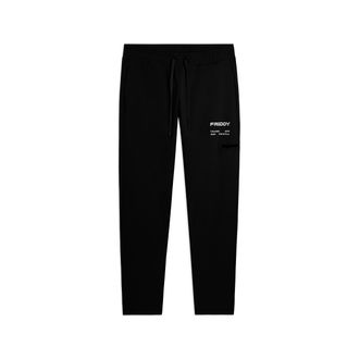 Freddy Pantaloni sportivi gamba dritta con tasca laterale e logo